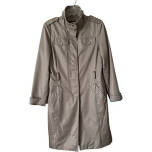Keneth  Cole Reaction Beige Trench Coat, M